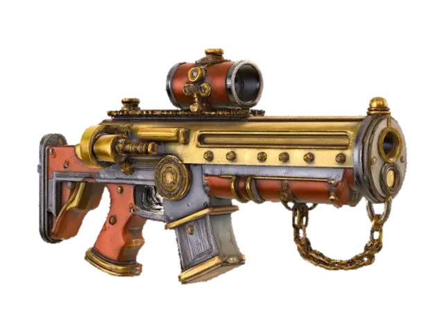 3D model for Steampunk Dominion Rifle