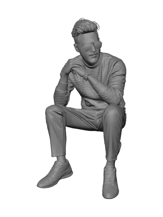 3D model for Sunlit Contemplation
