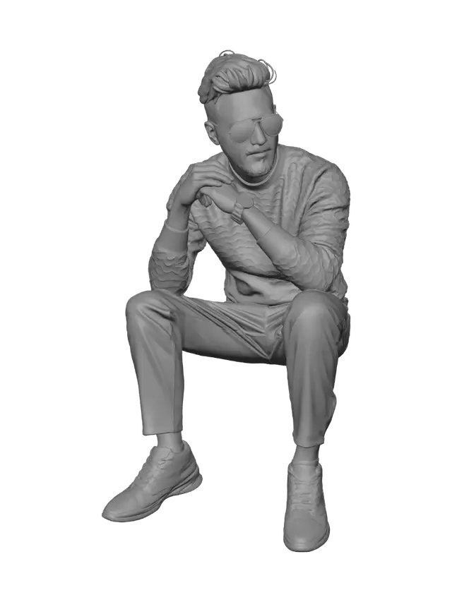 3D model for Sunlit Contemplation