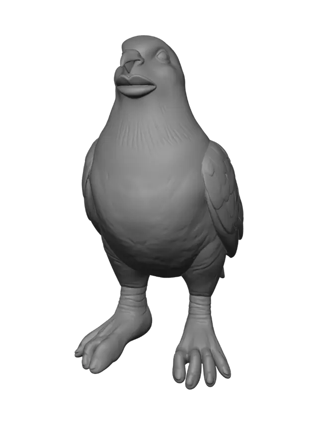 3D model for Blue Kitchen Pigeon