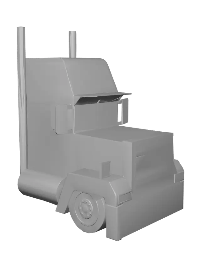 3D model for Rust-eze Big Rig Costume