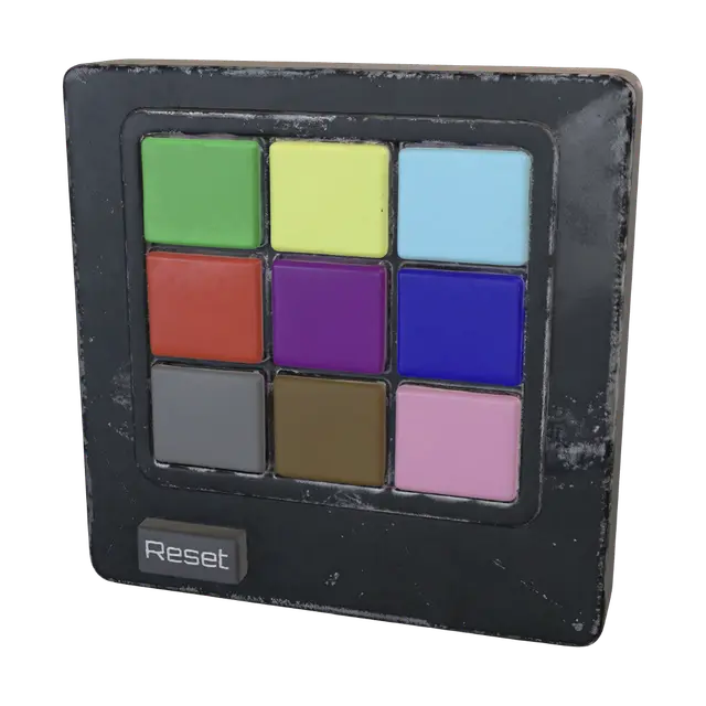 3D model for Color Grid Keypad