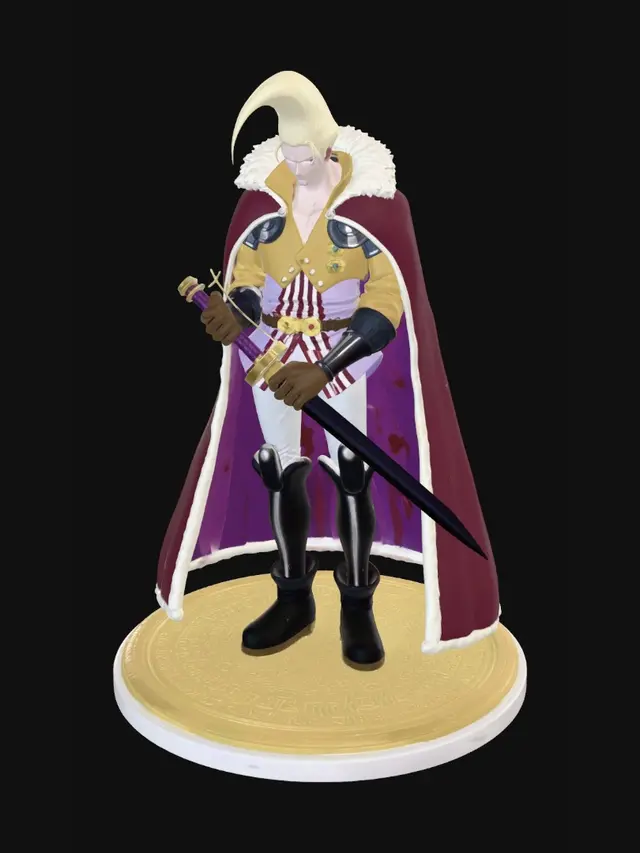 3D model for Golden Dawn Duelist