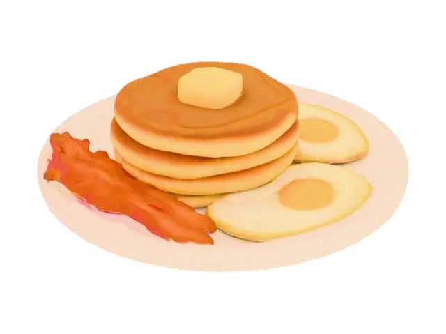 3D model for Breakfast Symphony