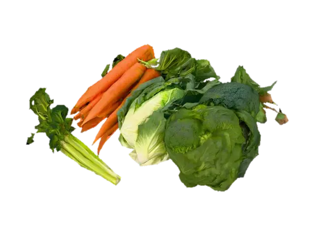 vegetables, carrots, cabbage, leafy greens, broccoli, none of them can be together,… - Carrot 3D model, vytvořený pomocí AI