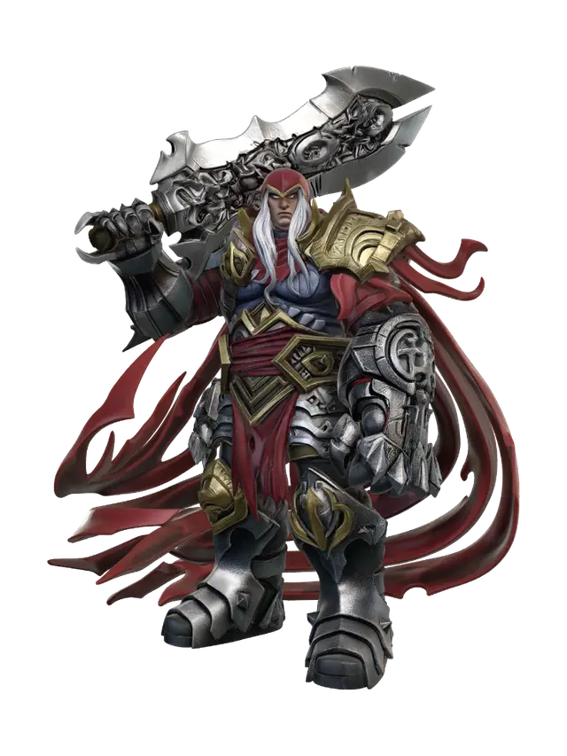3D model for Crimson Warlord of the Iron Aegis