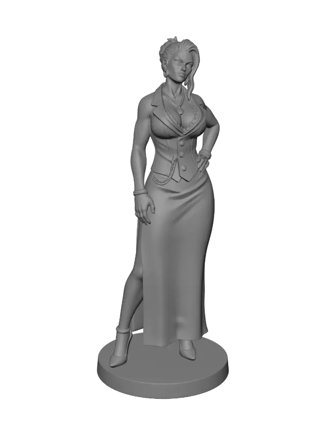 3D model for Crimson Velvet Elegance