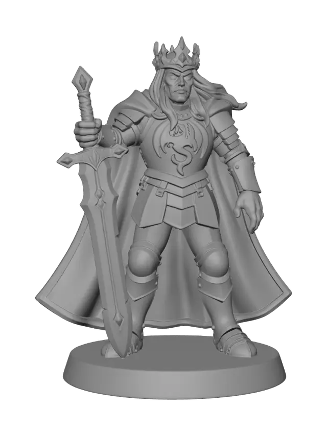 3D model for Crimson Crowned Lich
