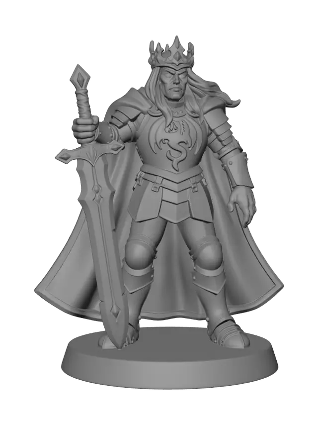 3D model for Crimson Crowned Lich