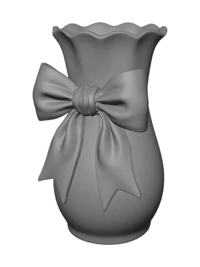 3D model for Pink Bow Vase