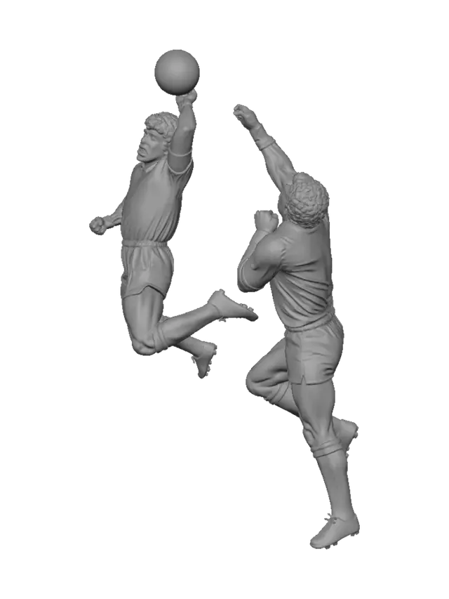 3D model for Aerial Duel for the Ball