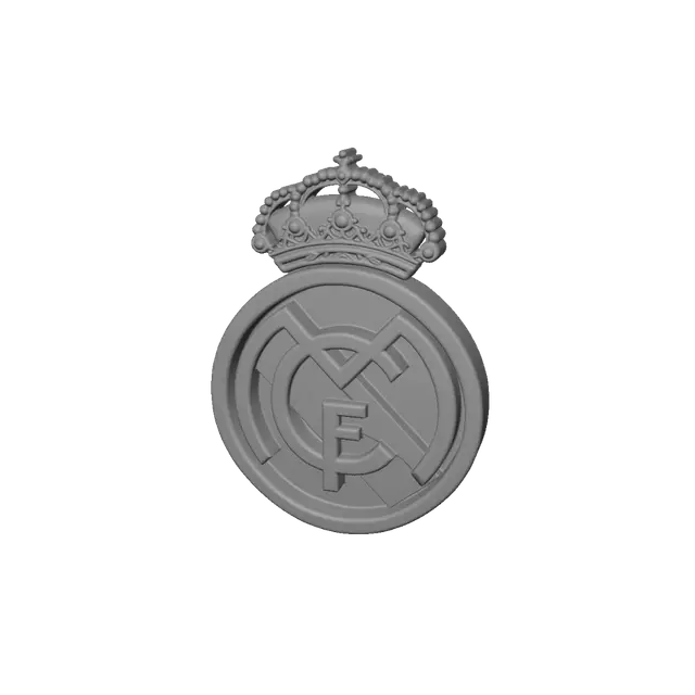 3D model for Real Madrid Crest
