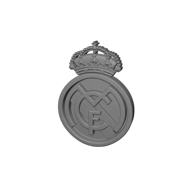 3D model for Real Madrid Crest