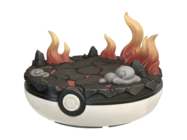 3D model for Cracked Lava Plateau
