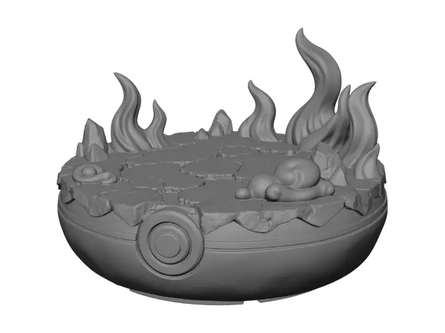 3D model for Cracked Lava Plateau