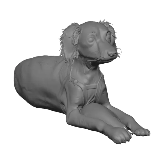 3D model for Big-Eyed Pup