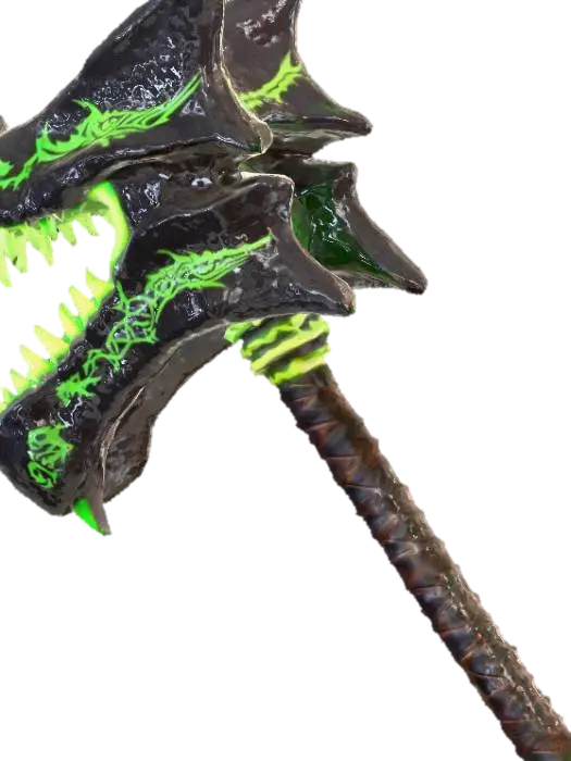 Dragonfire Warhammer - Acid 3D model, vytvořený pomocí AI