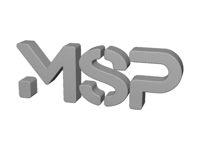 3D model for .MSP