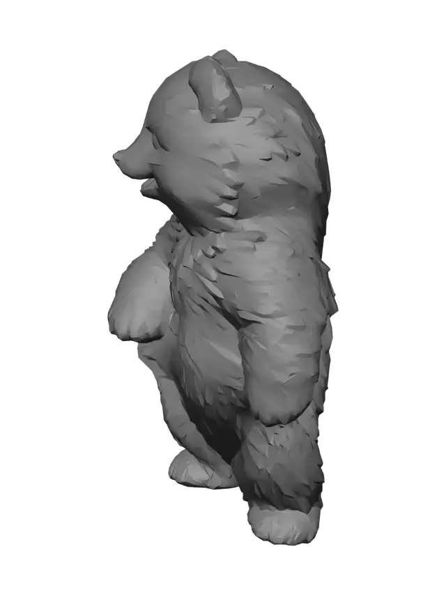 3D model for Teddy Bear Puppy