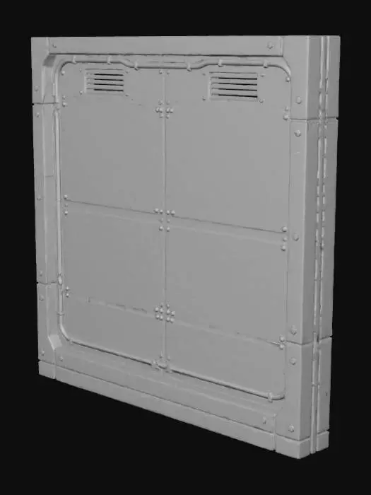 3D model for Steel Barrier