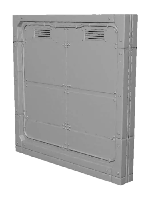 3D model for Steel Barrier