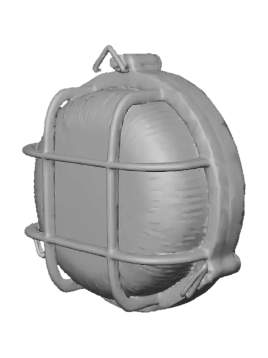 3D model for Vintage Nautical Wall Light