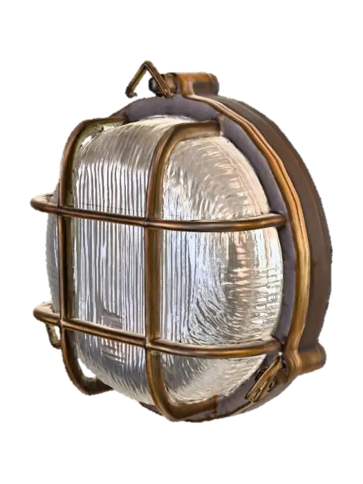 3D model for Vintage Nautical Wall Light