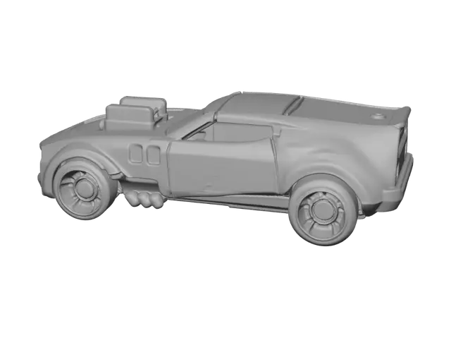 3D model for Emerald Racer