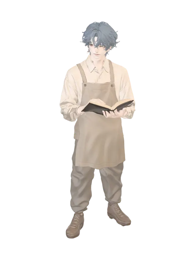 3D model for Whispers Among the Stacks
