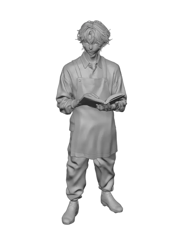 3D model for Whispers Among the Stacks