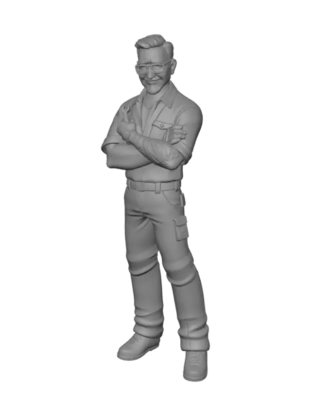 3D model for mecanico