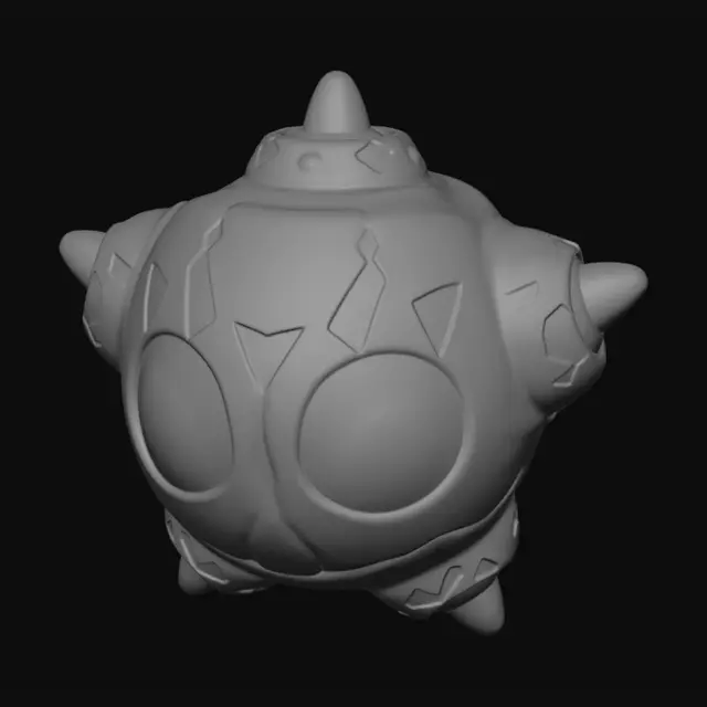 3D model for Pink Spiked Orb