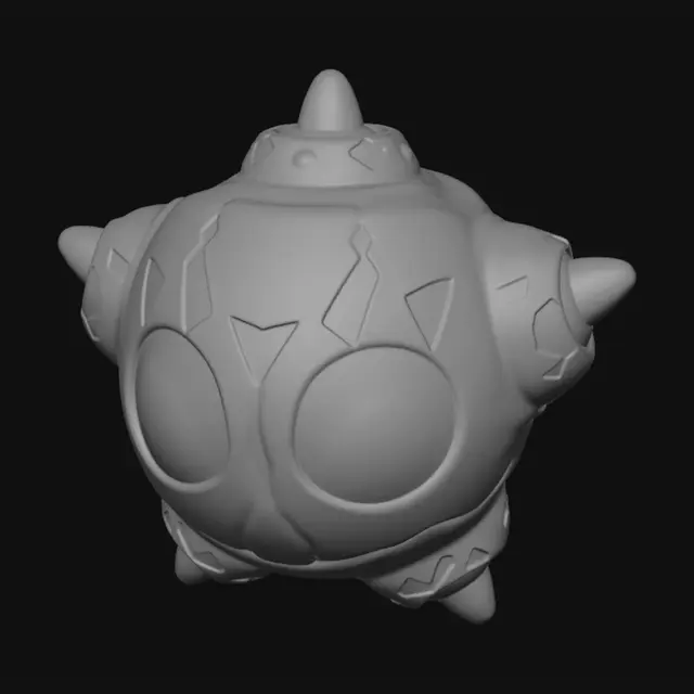 3D model for Pink Spiked Orb