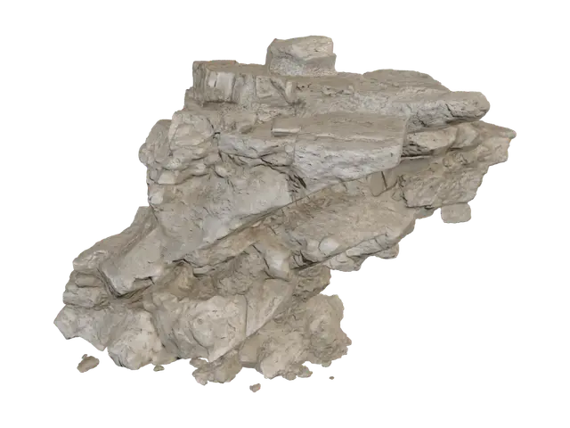 3D model for Leaning Rock Formation