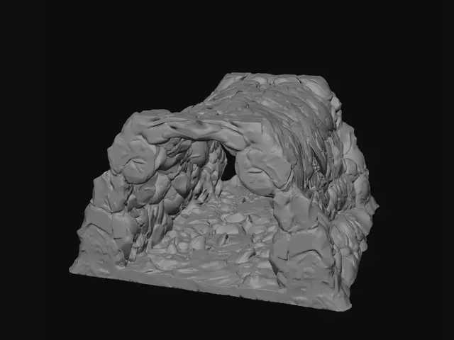 3D model for Light at the End of the Cave