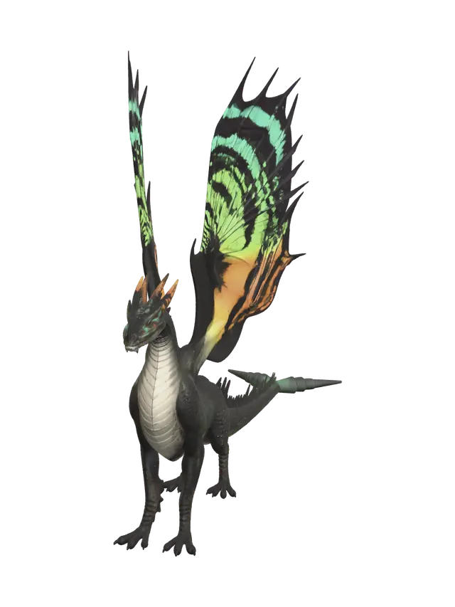 Feydragon - Fey 3D model, vytvořený pomocí AI