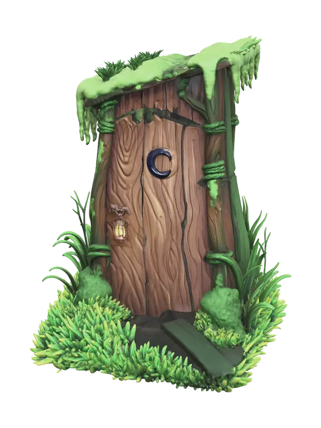 3D model for Modern Outhouse