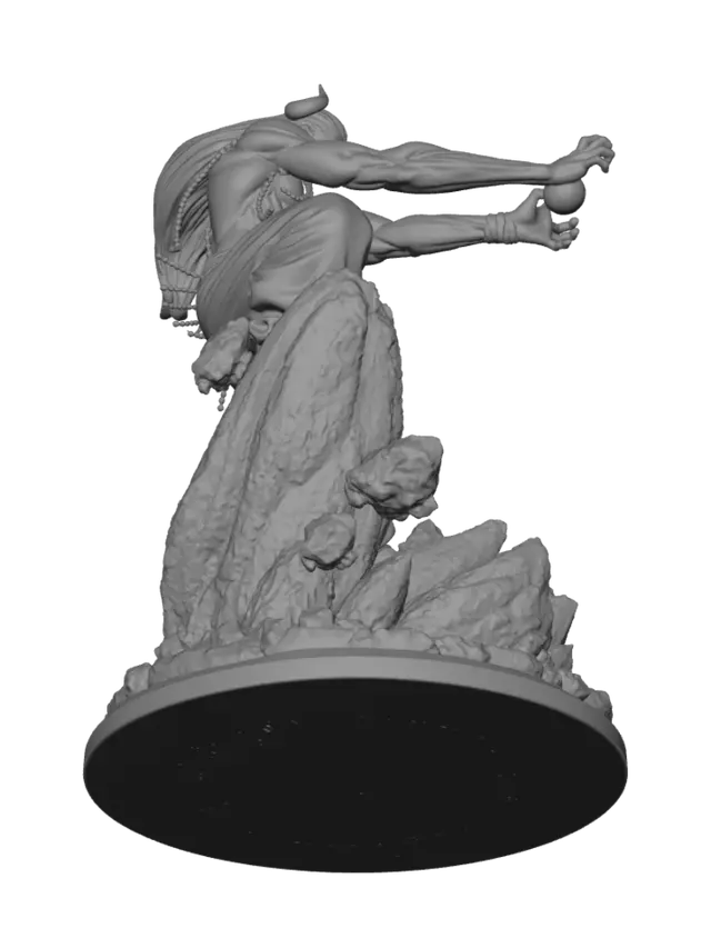 3D model for Oni of the Shattered Peak
