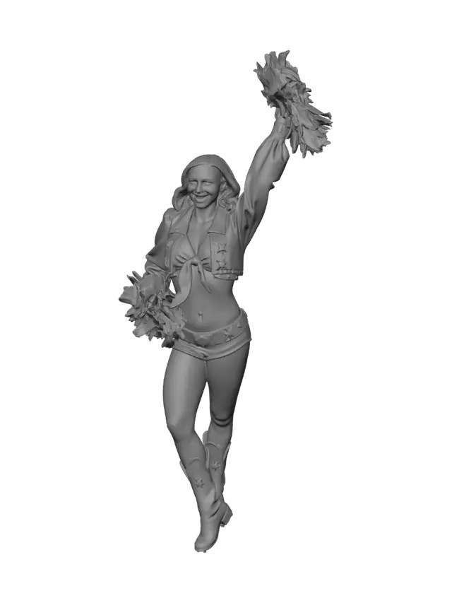 3D model for DCC Kylie arm raised