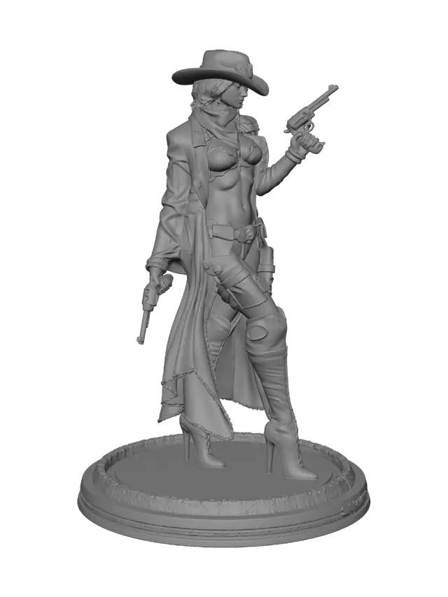 3D model for Star-Spangled Gunslinger