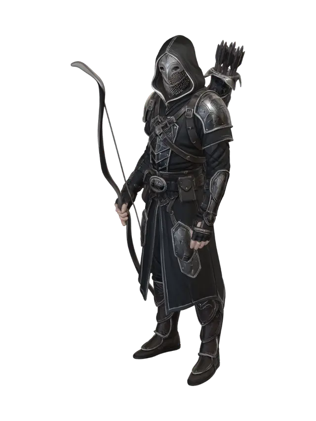 3D model for Darksteel Ranger