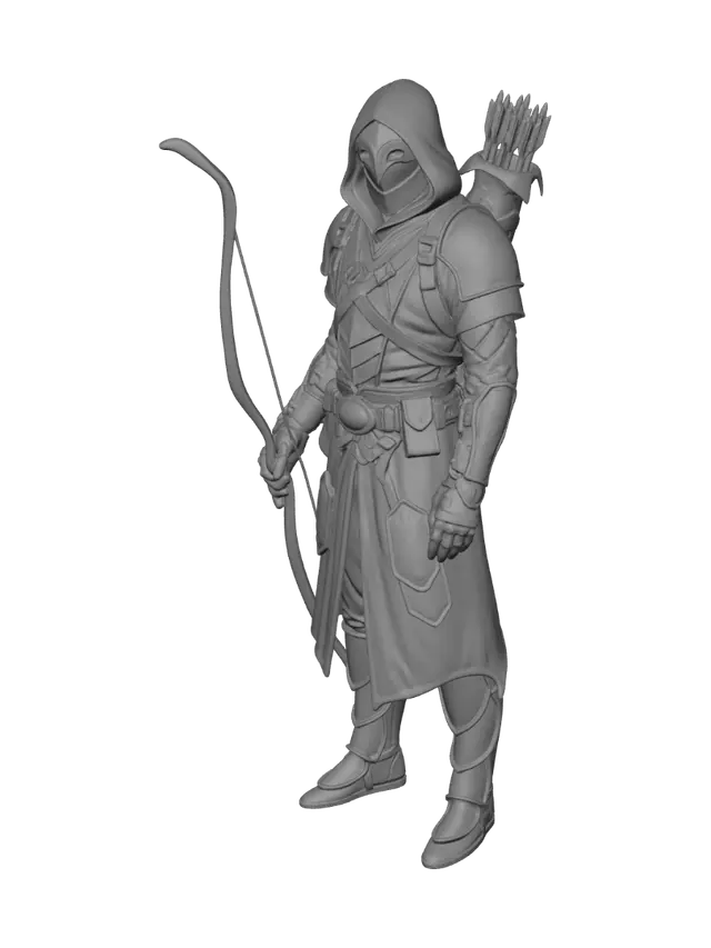 3D model for Darksteel Ranger