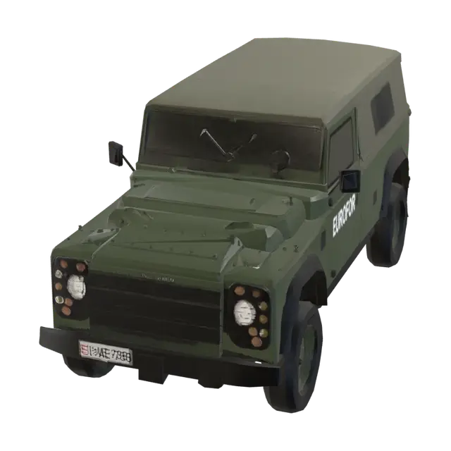 3D model for EUROFOR Defender 110