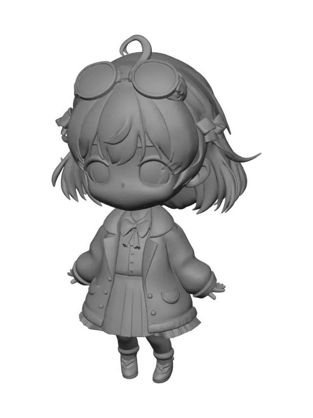 3D model for Chibi Explorer with Goggles