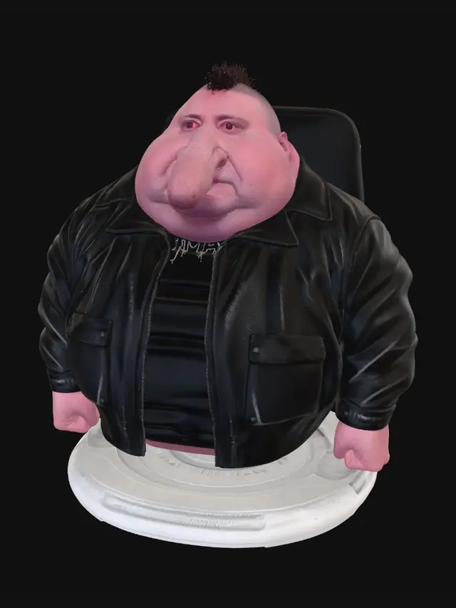3D model for Gigantic Nose Close-Up