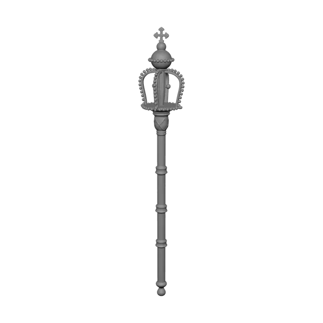 3D model for Ornate Star Wand