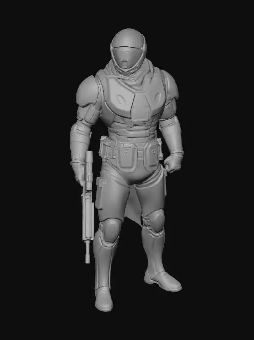 3D model for Lone Sentinel