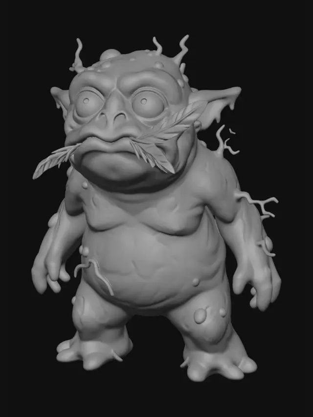 3D model for Crackleback Goblin