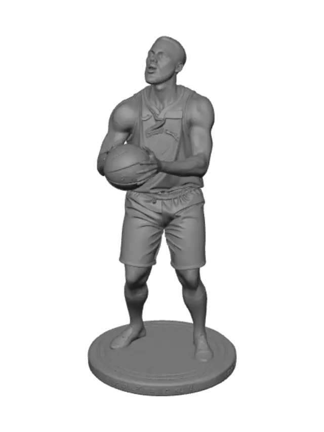 3D model for Warrior at the Free Throw Line