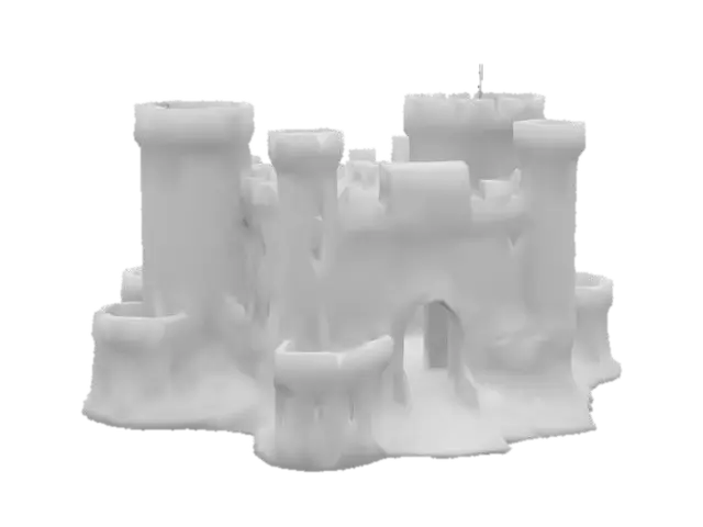 3D model for Create an ultra-realistic, high-resolution 3D model of a Stone Castle. Textures should reflect shades of gray, brown, and tan with natural imperfections and a weathered finish. Maintain precise rock proportions, and detailed surface textures.












